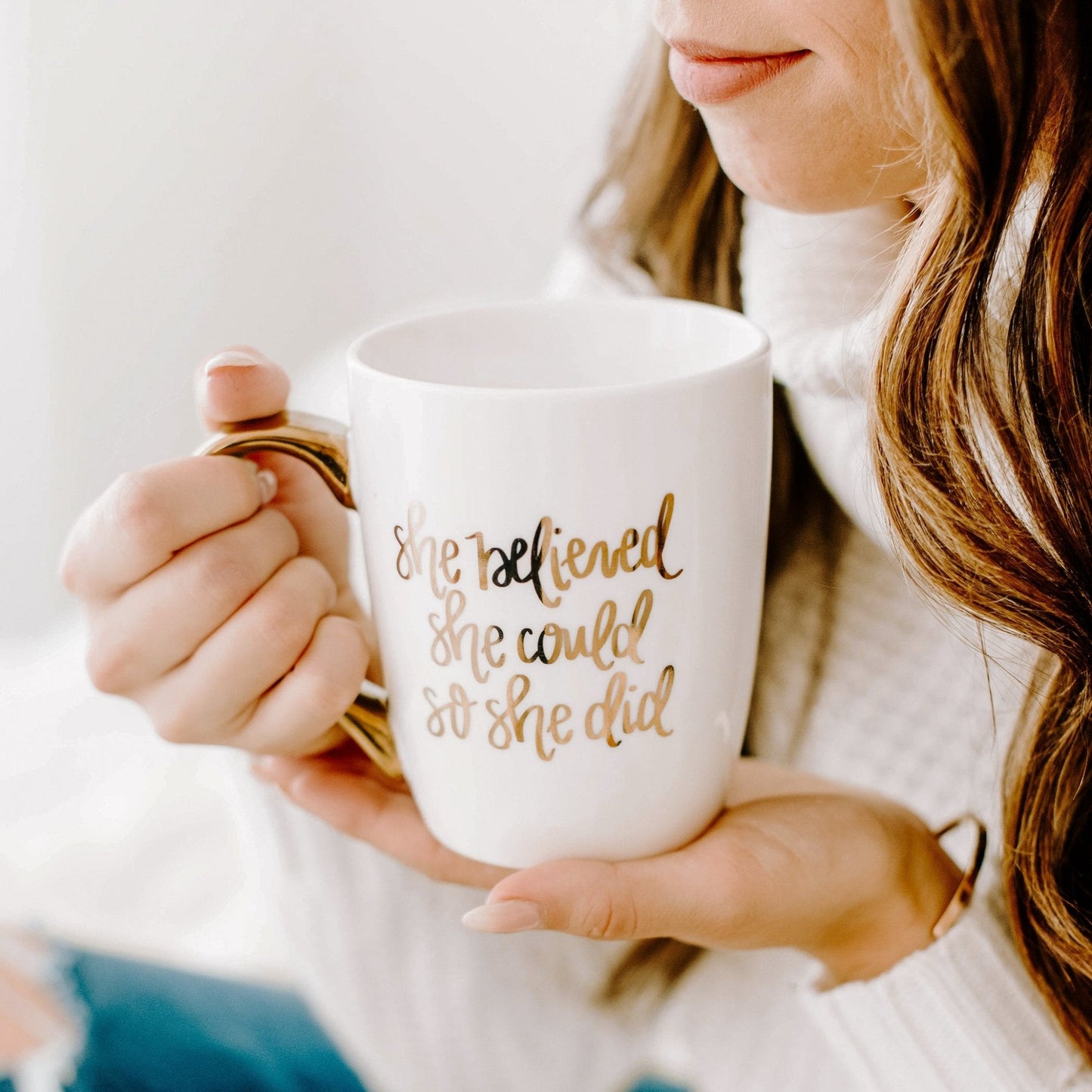 She Believed She Could So She Did 16oz. Coffee Mug