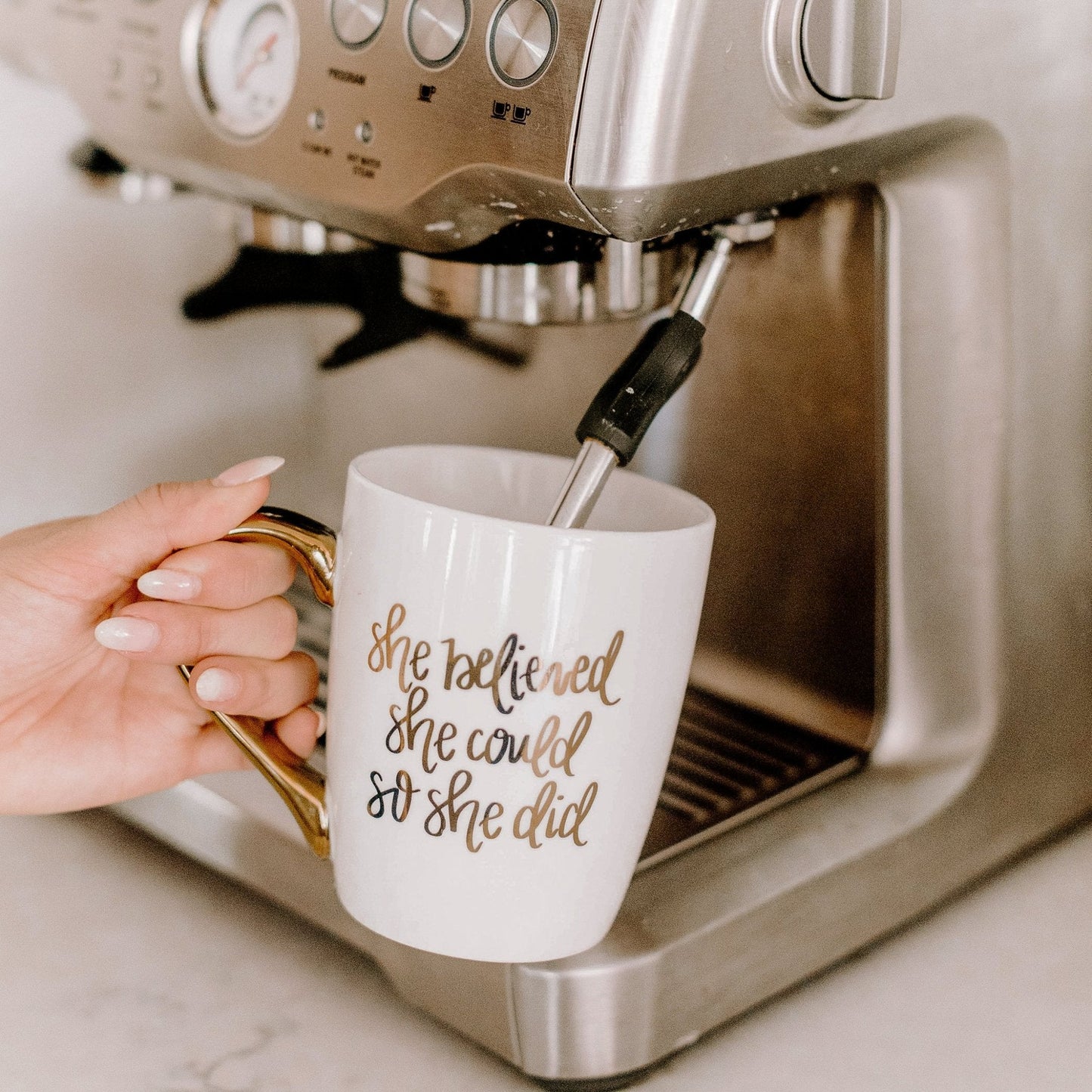 She Believed She Could So She Did 16oz. Coffee Mug