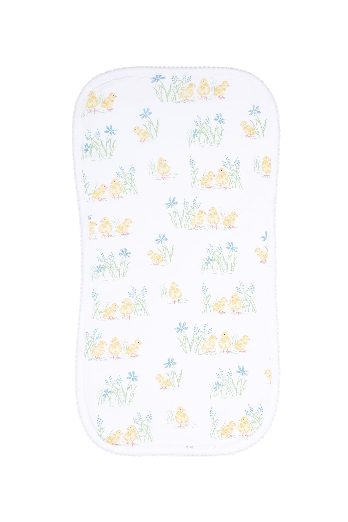 Chicks Print Burp Cloth