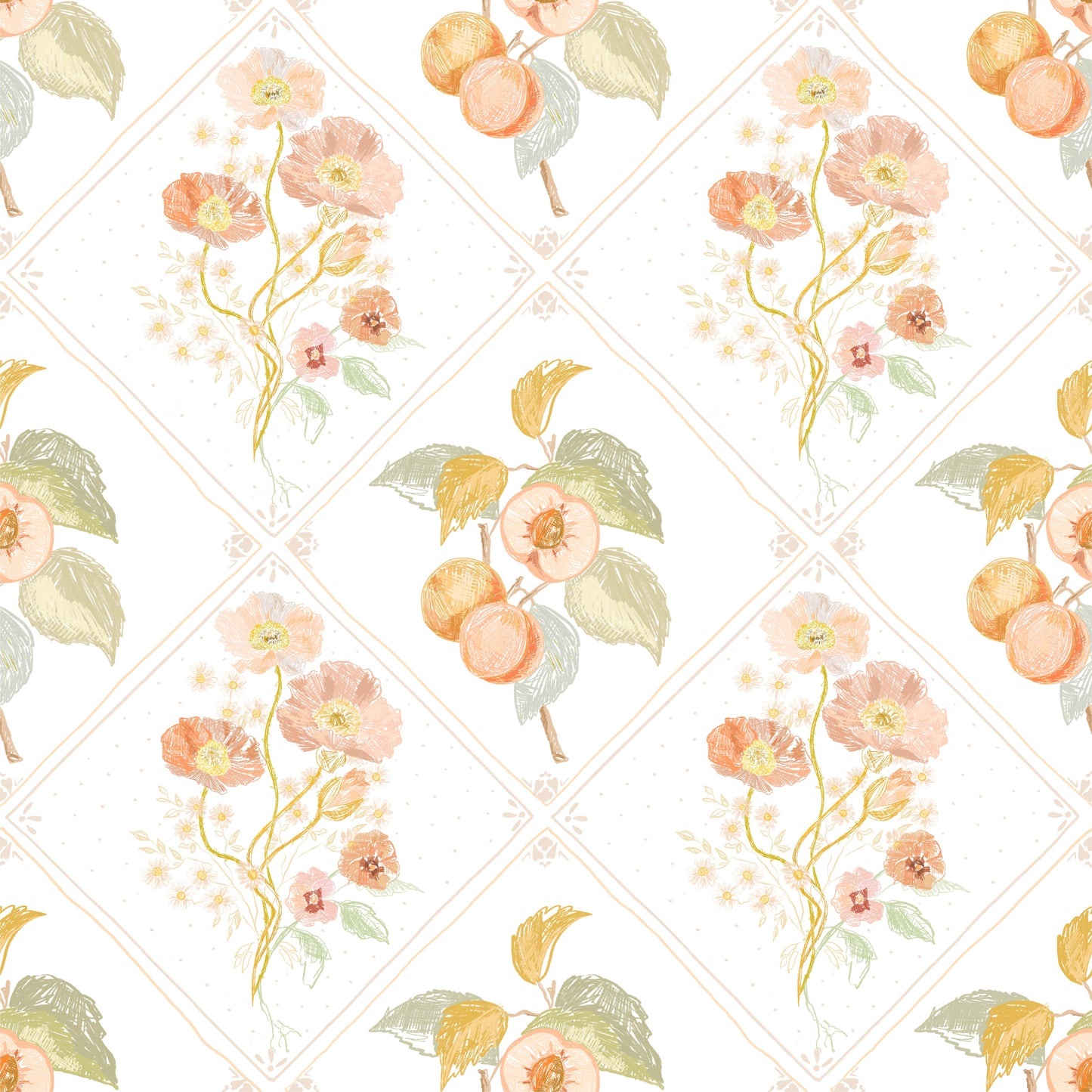 Ingrid Wallpaper by Celeste Clark