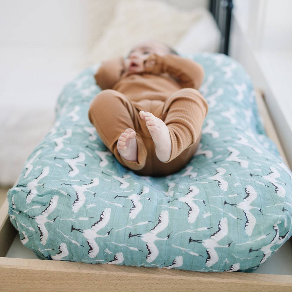 Crane Oh So Soft Muslin Changing Pad Cover