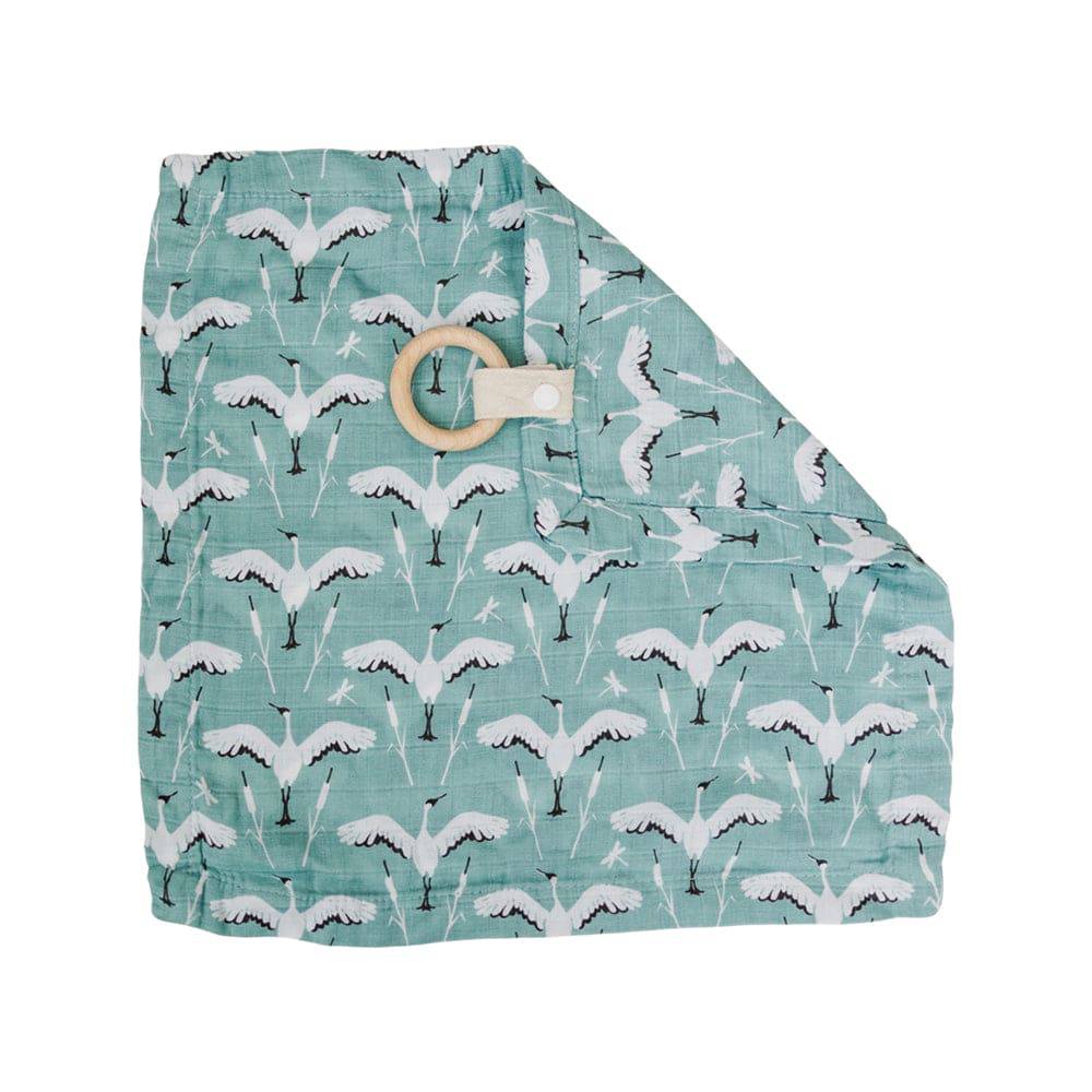 Crane Oh So Soft Muslin Teether Blanket