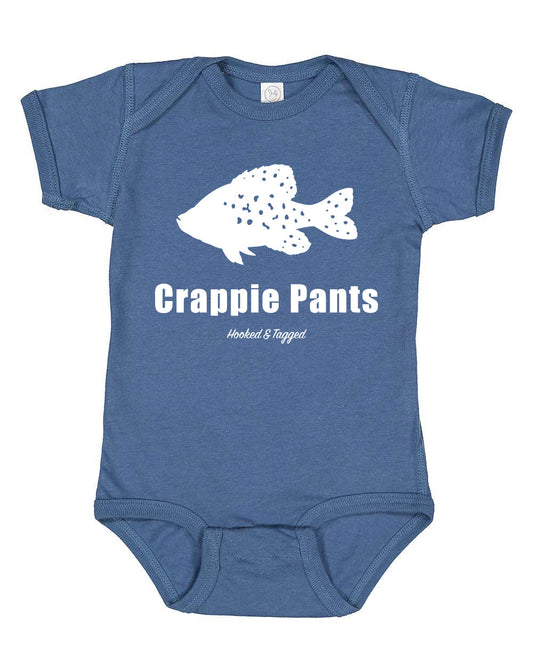 Crappie Pants Onesie