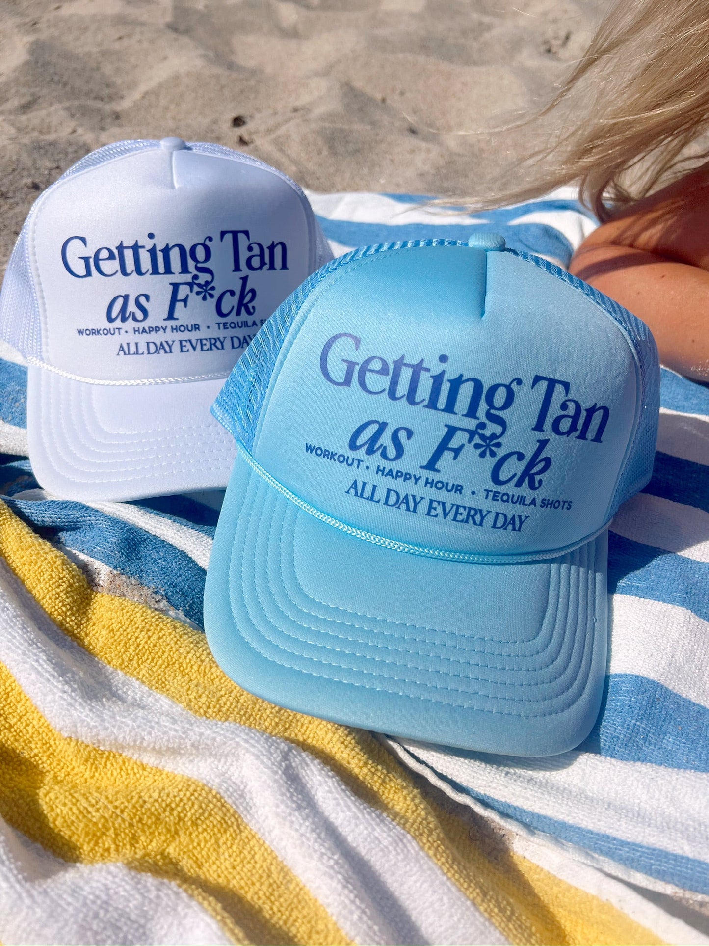 Getting Tan Trucker Hat