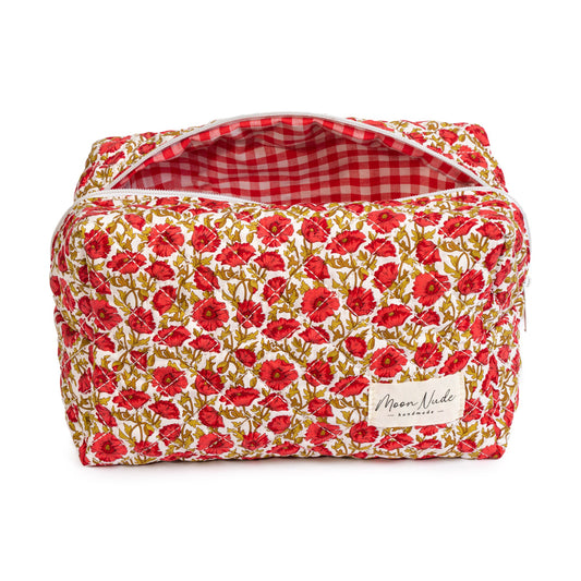 Poppy Large Makeup Bag