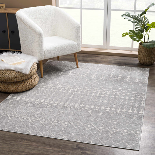Tigrican Light Gray 2334 Area Rug - Clearance