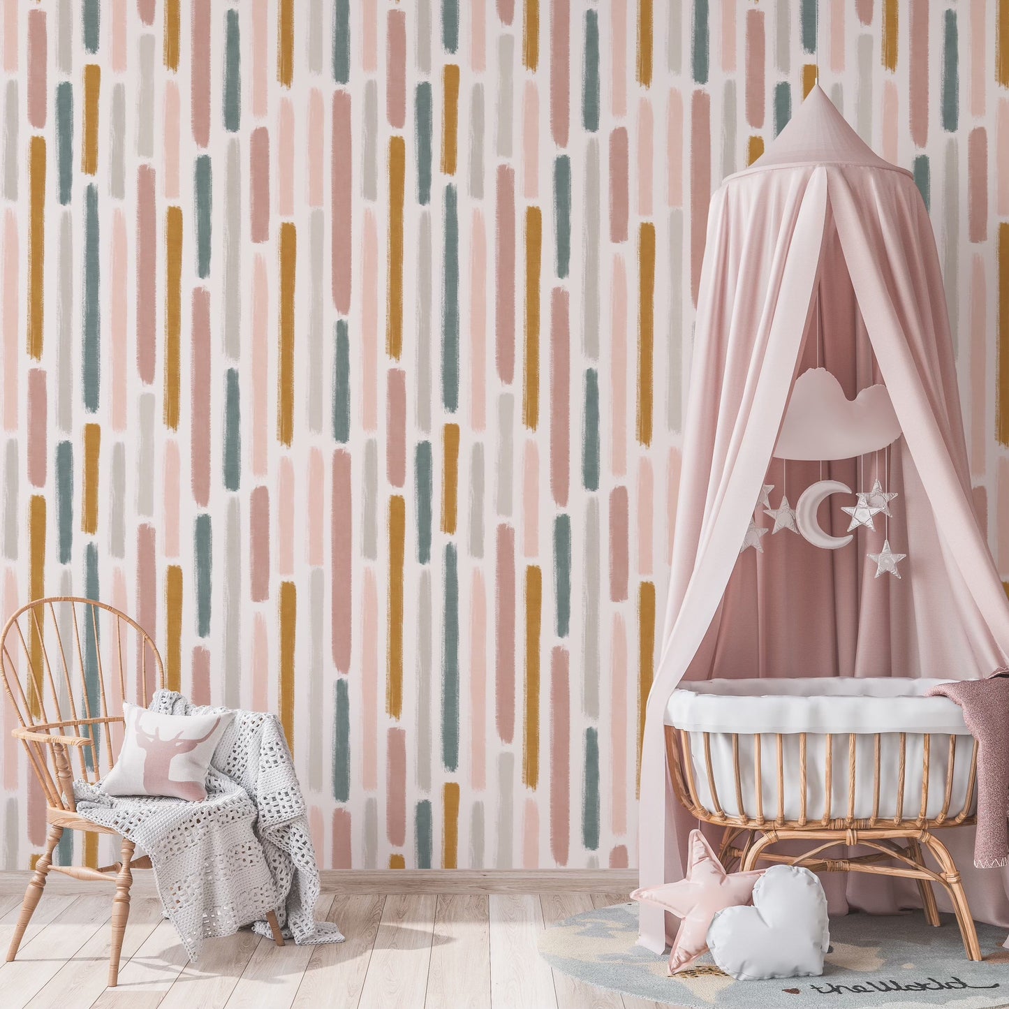 Enslee Wallpaper by Mel Armstrong