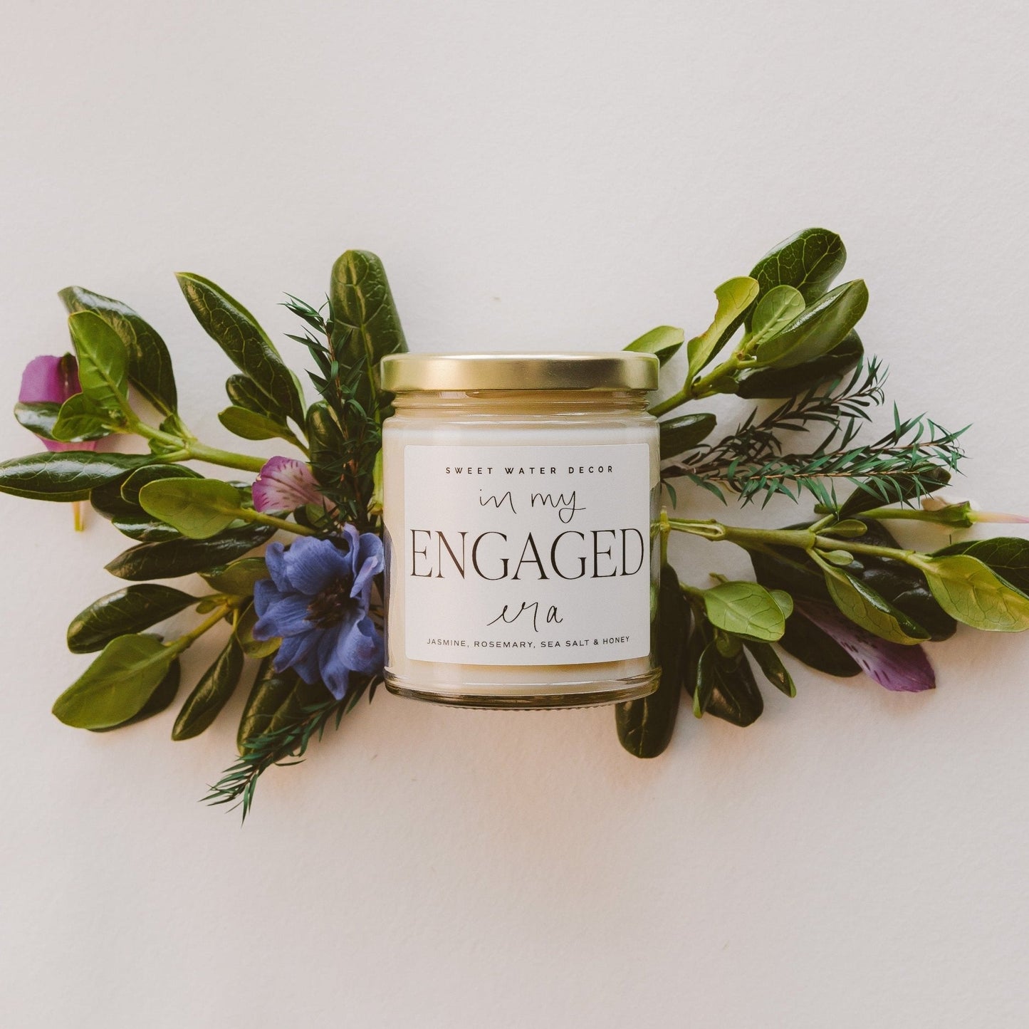 In My Engaged Era Soy Candle - Clear Jar - 9 oz