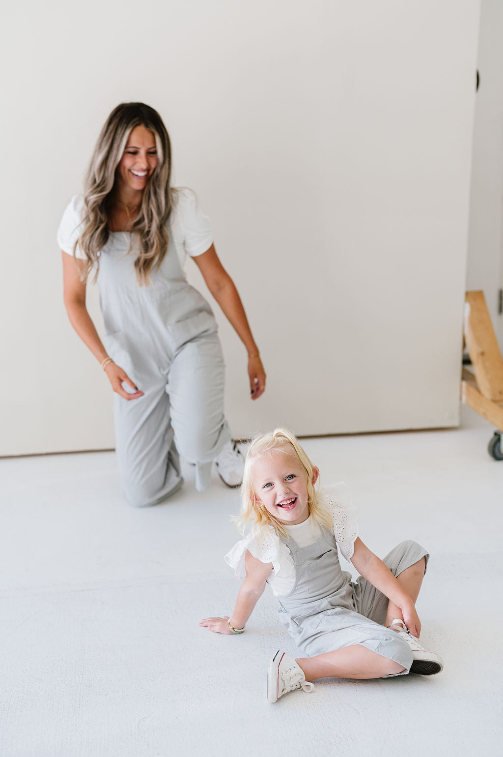 Cody Jumpsuit in Pale Sage - Kids