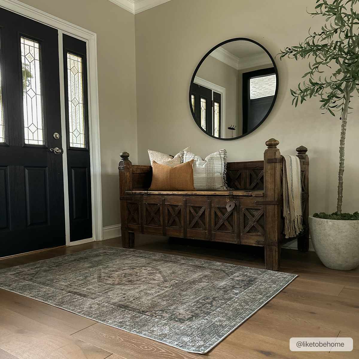 Enlow Washable Area Rug - Clearance