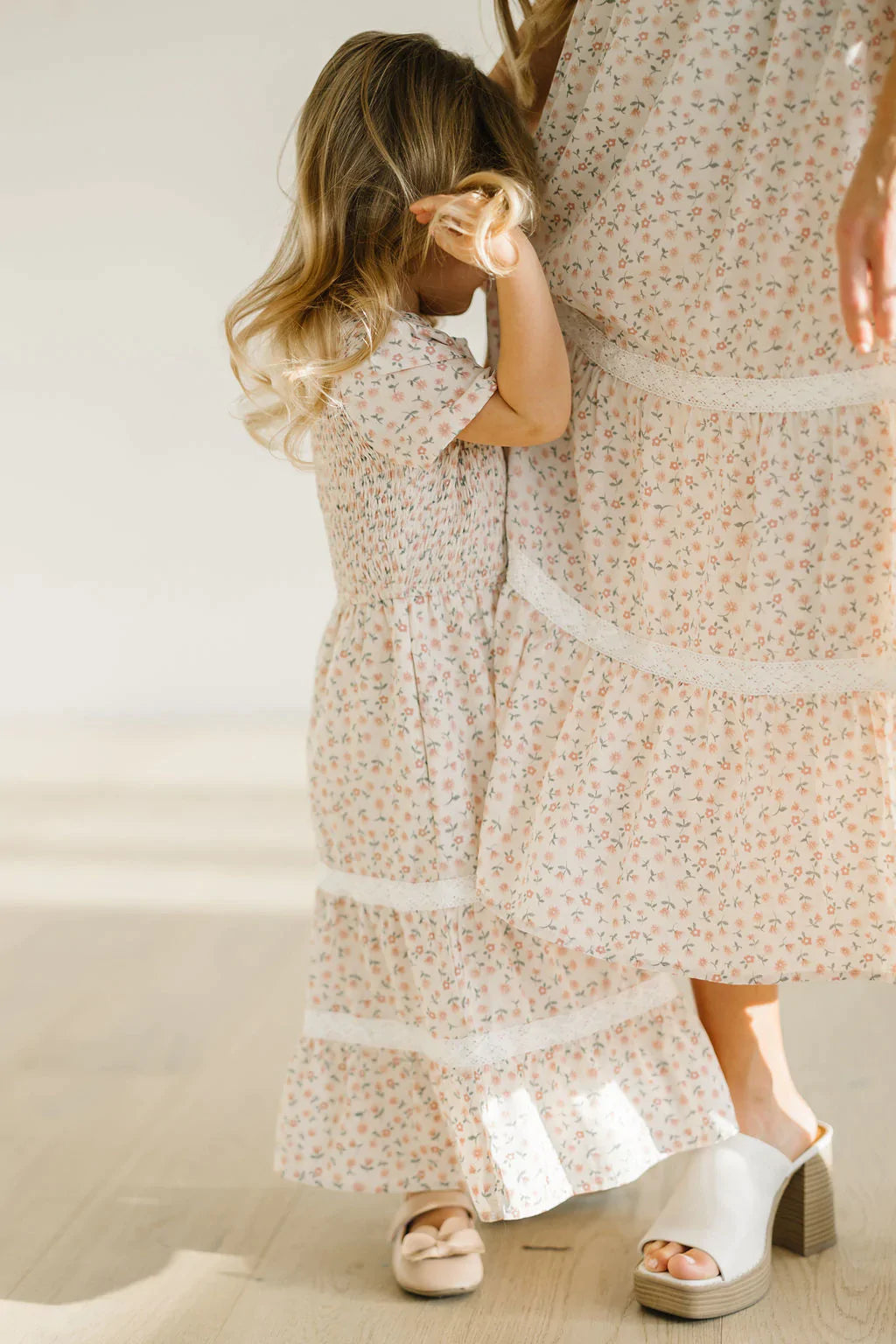 Isla Dress in Light Blush - Kids