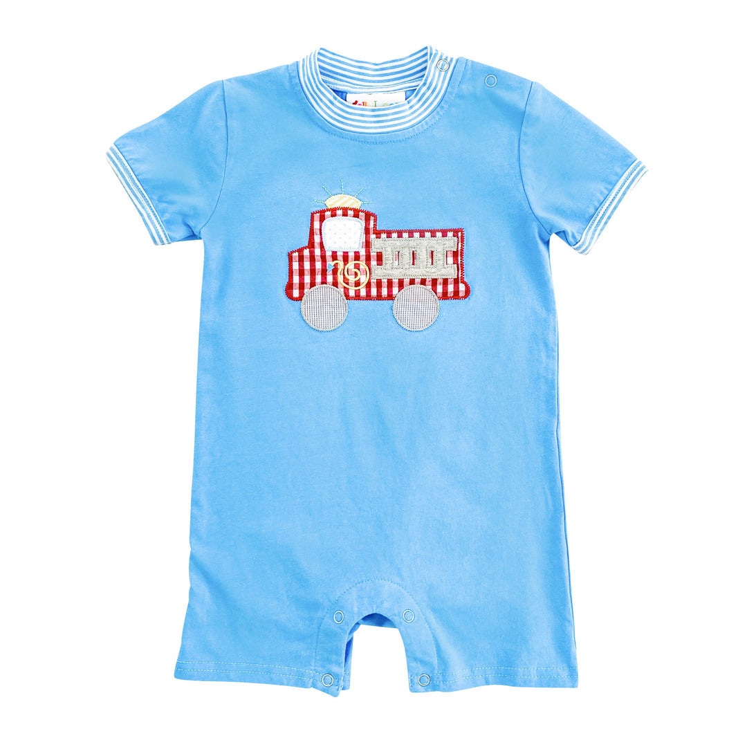 Firetruck Romper