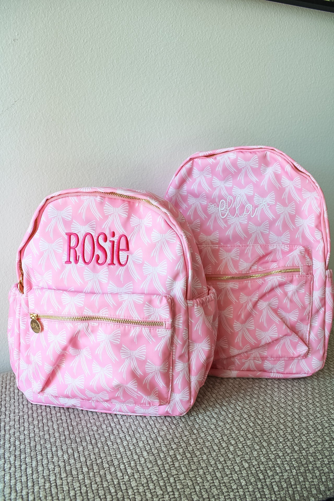 Pink Bow Backpack