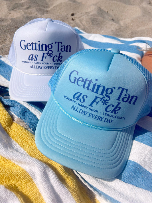 Getting Tan Trucker Hat