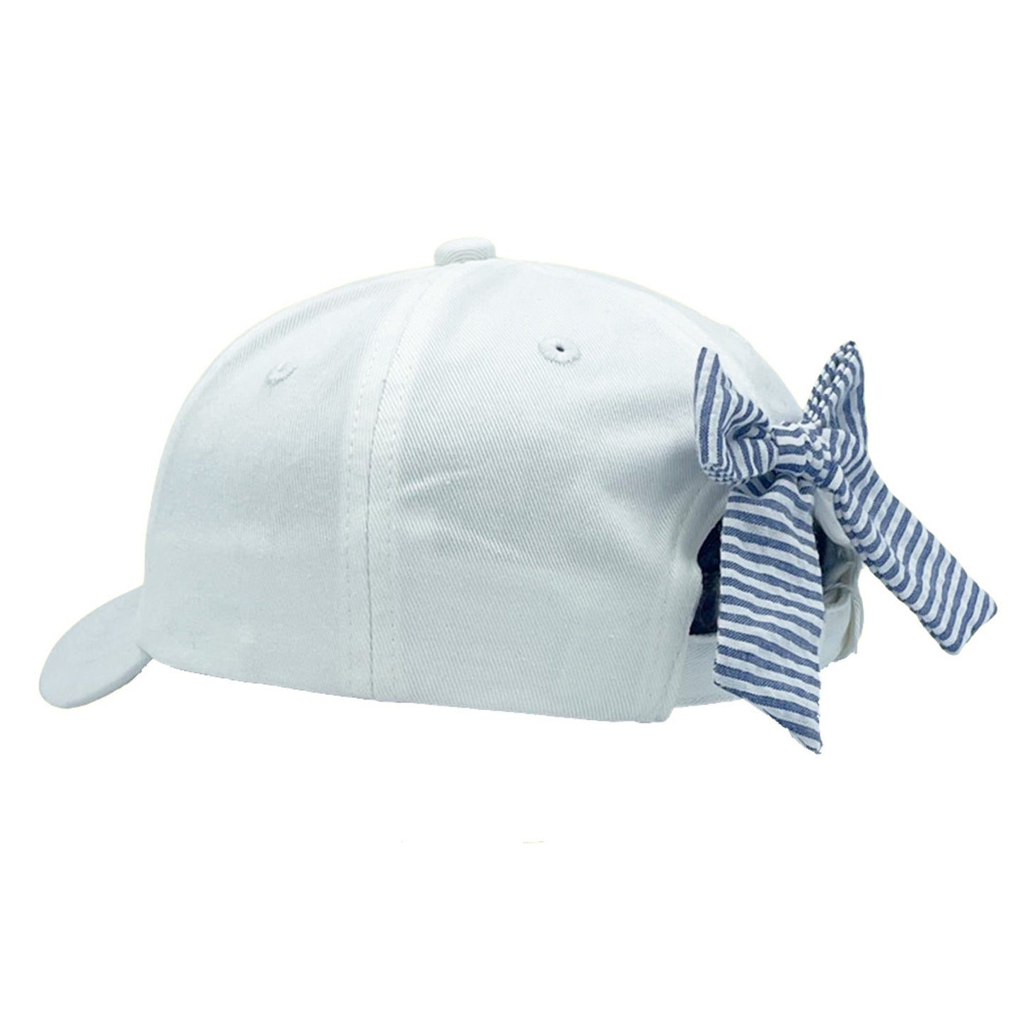 American Flag Bow Baseball Hat (Girls)