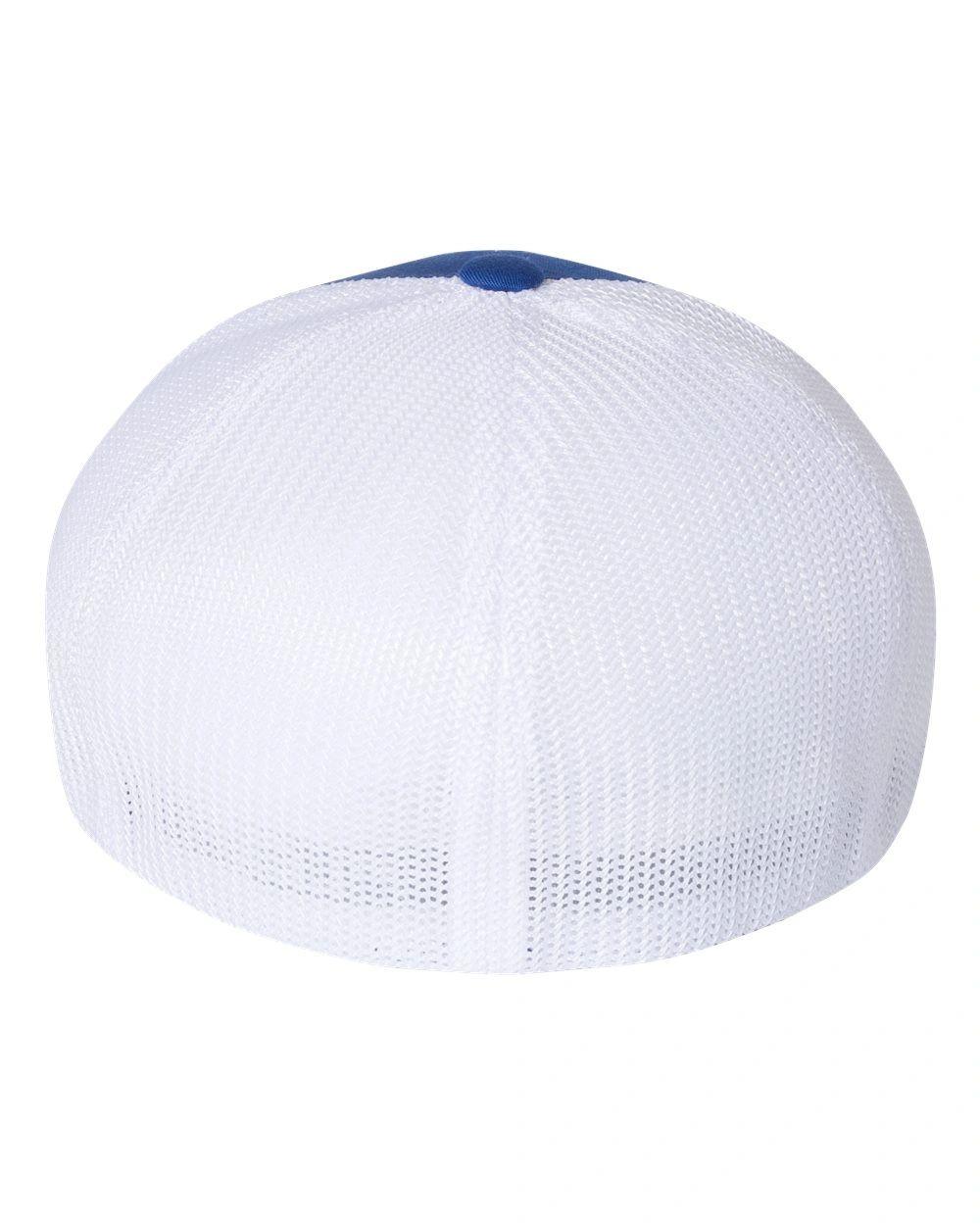 AFW Fishing Patch Hat - Royal - White Flextfit