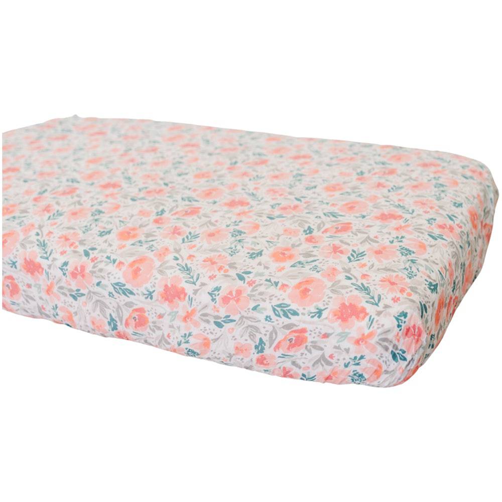 Floret Classic Muslin Crib Sheet