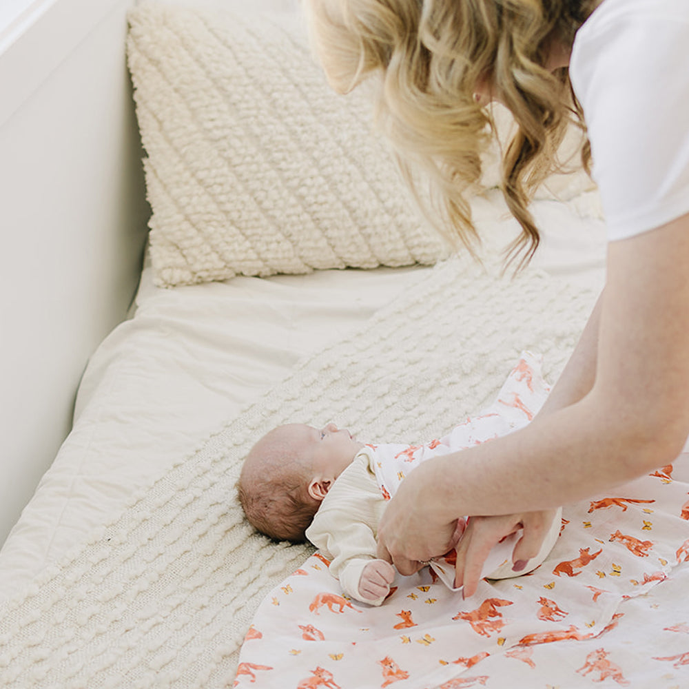 Fox Tales + Prairie Oh So Soft Muslin Swaddle Blanket Set