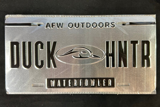 Duck Hunter License Plate