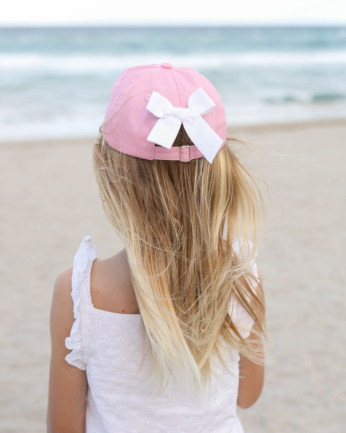 Big Sister Bow Baseball Hat (Girls)