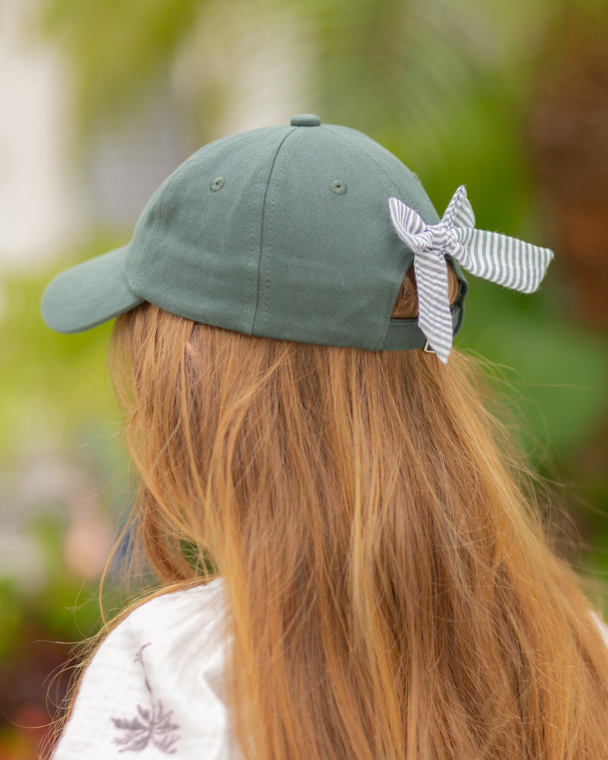 Horse Bow Baseball Hat (Girls)