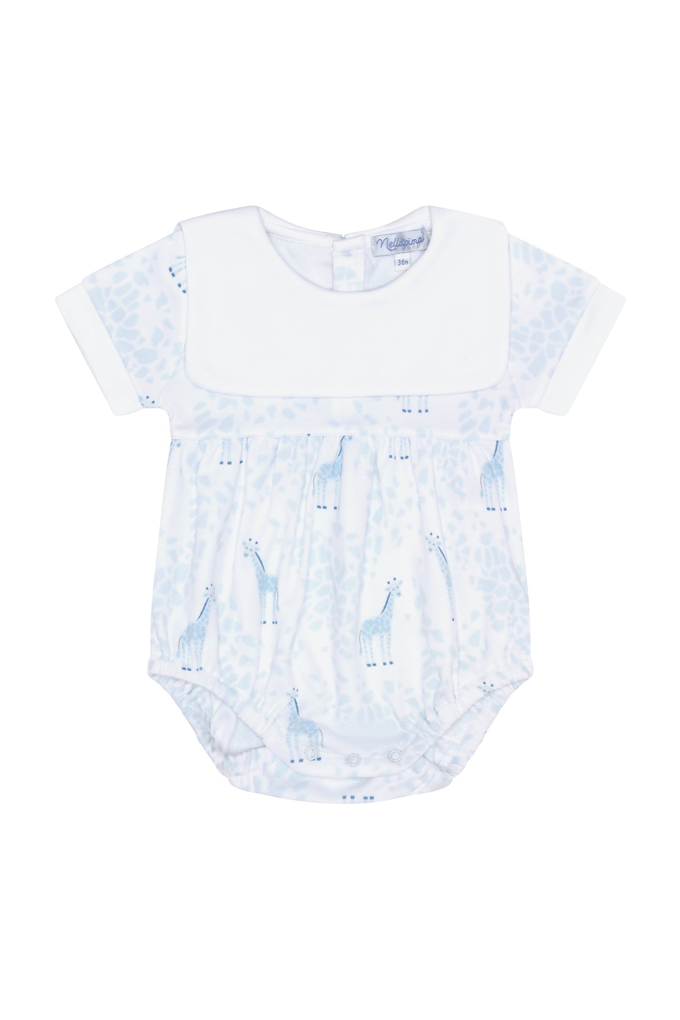 Blue Giraffe Print Bubble