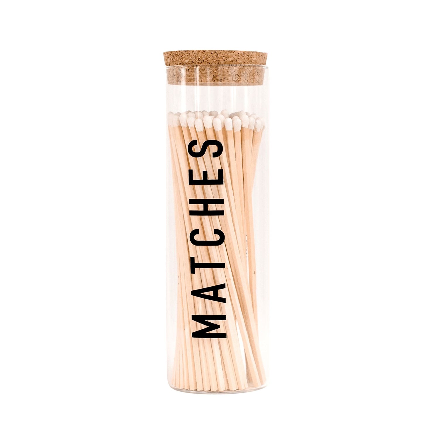 White Tip Hearth Matches - 80 Count, 7"