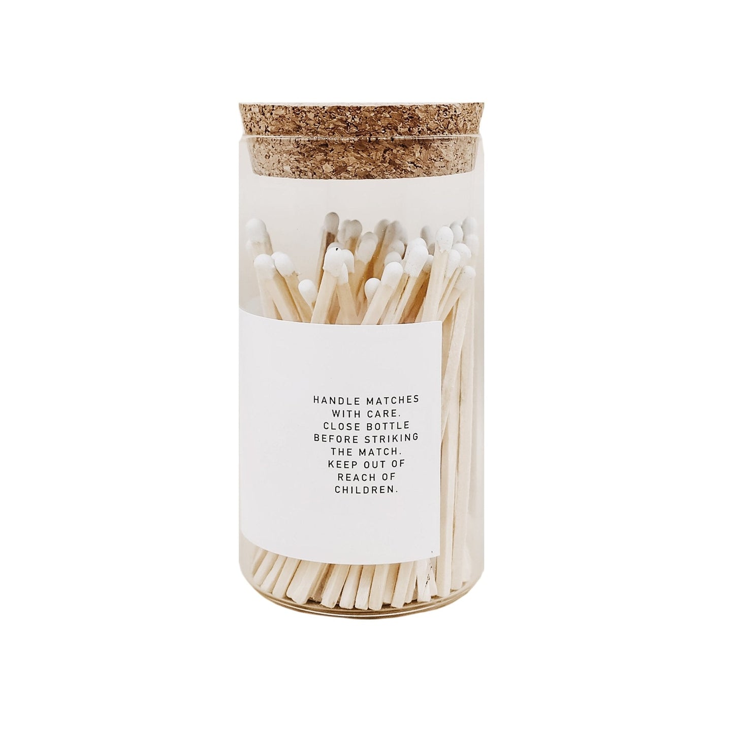 White Tip Medium Hearth Matches - 100 Count, 4"