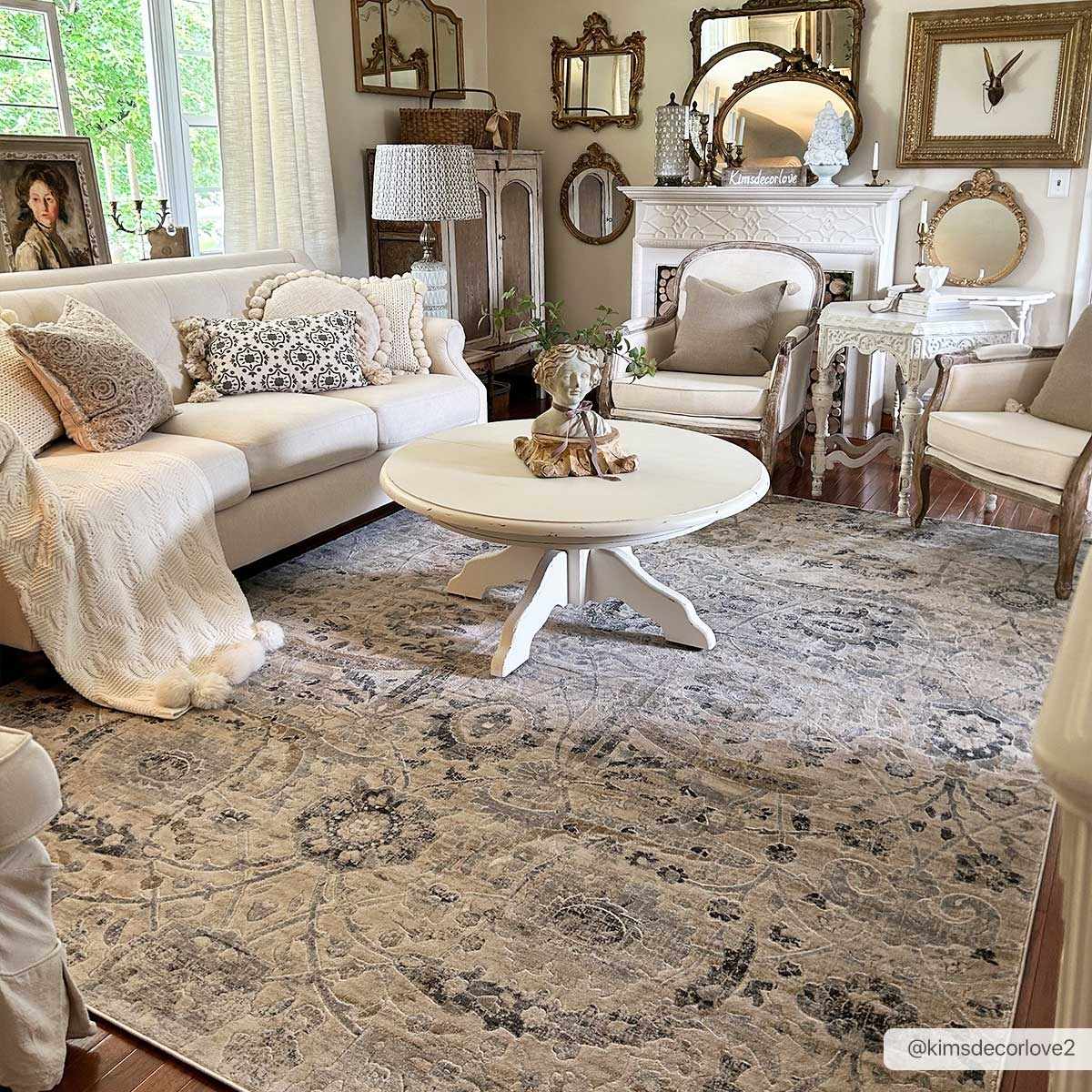 Georgiana Beige Area Rug