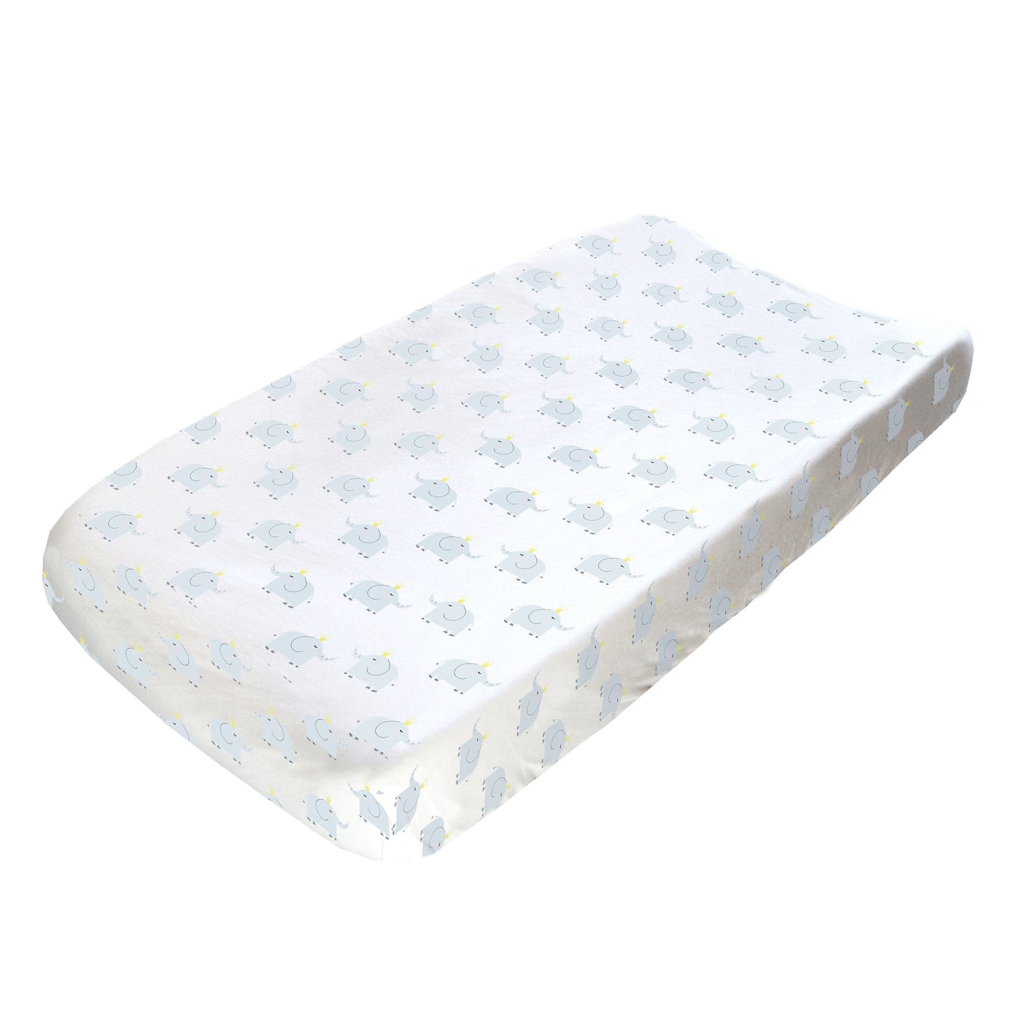 Elephant Organic Cotton Changing Pad Cover