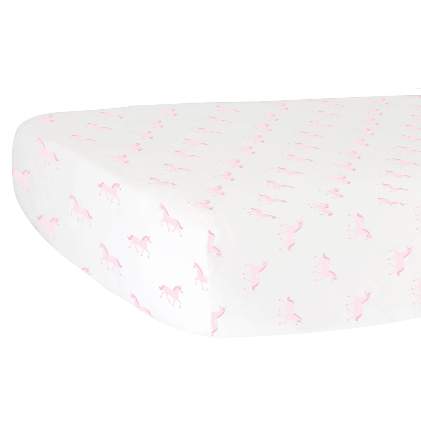 Unicorn Organic Cotton Fitted Crib Sheet