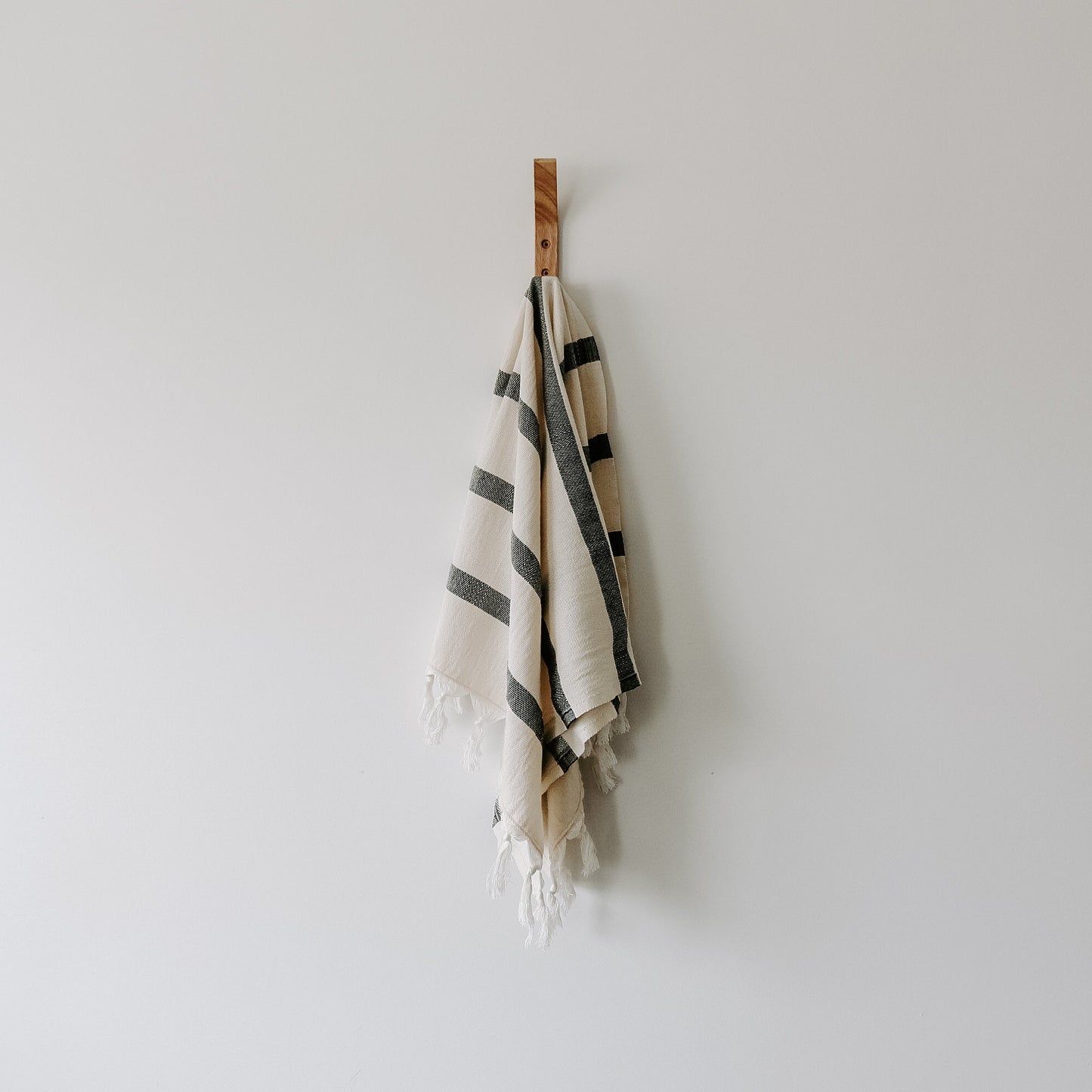 Turkish Cotton + Bamboo Hand Towel - Single Stripe