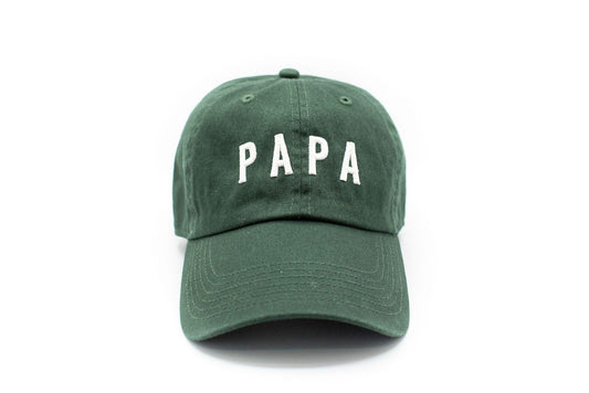 Hunter Green Papa Hat