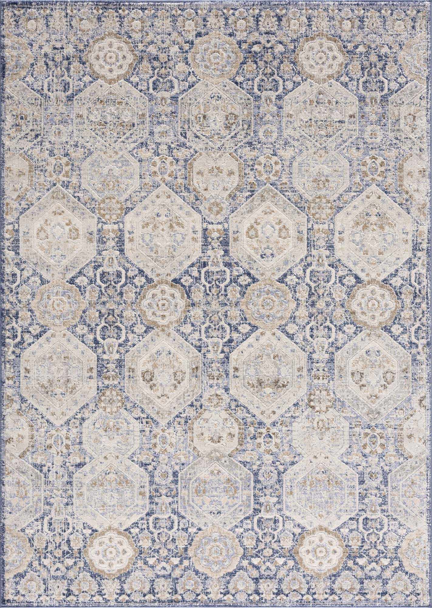 Parkerfield Blue Area Rug