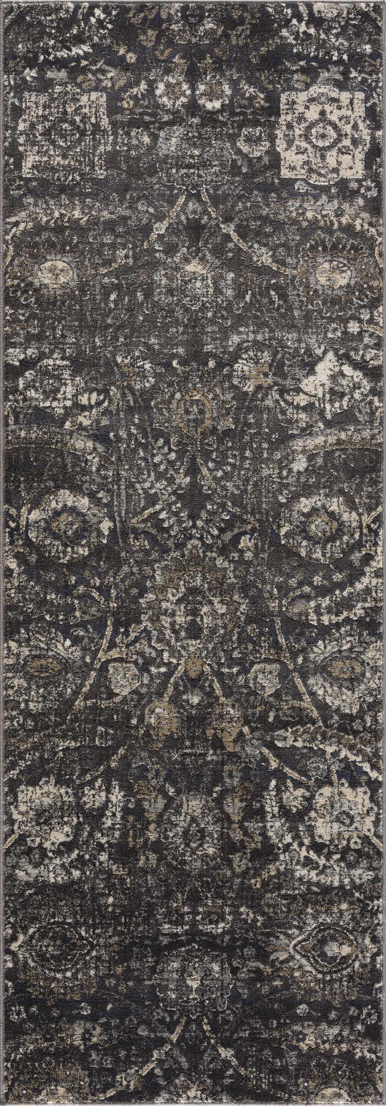 Georgiana Black Area Rug