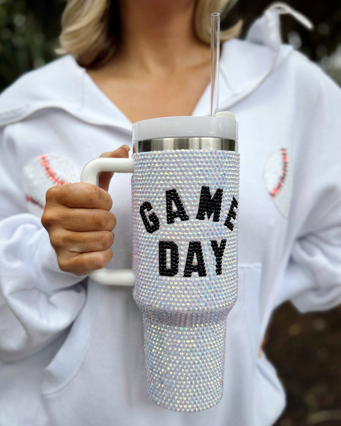 40 Oz. Crystal GAME DAY Tumbler