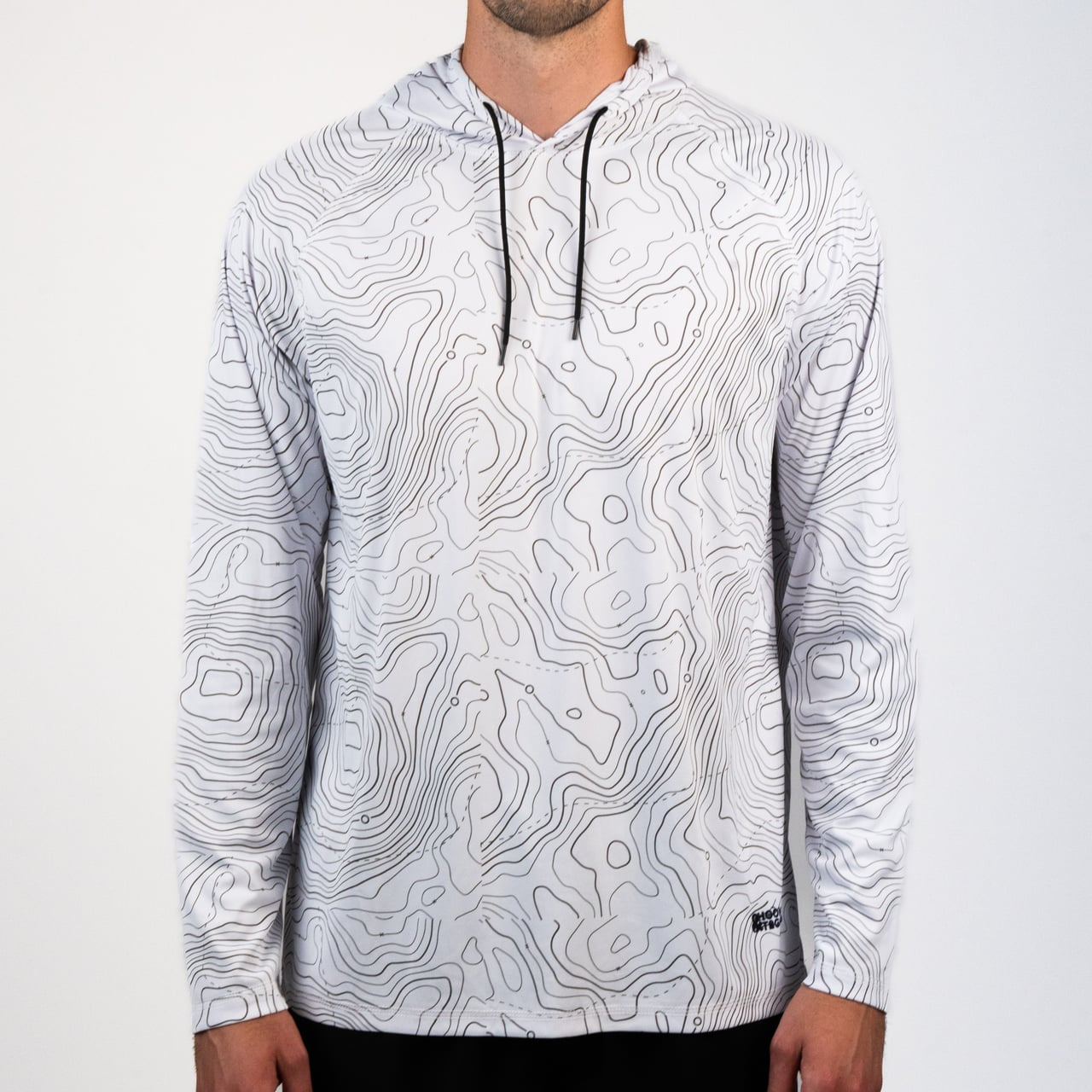 Men's Topographical Performance Hoodie