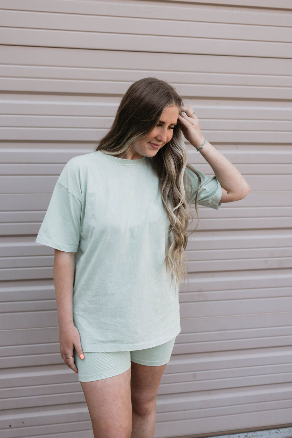 Women's Short Set | Vintage Washed Spearmint