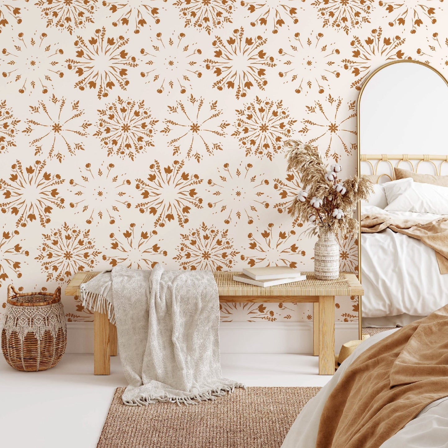 Stella Wallpaper by Hufton Studio