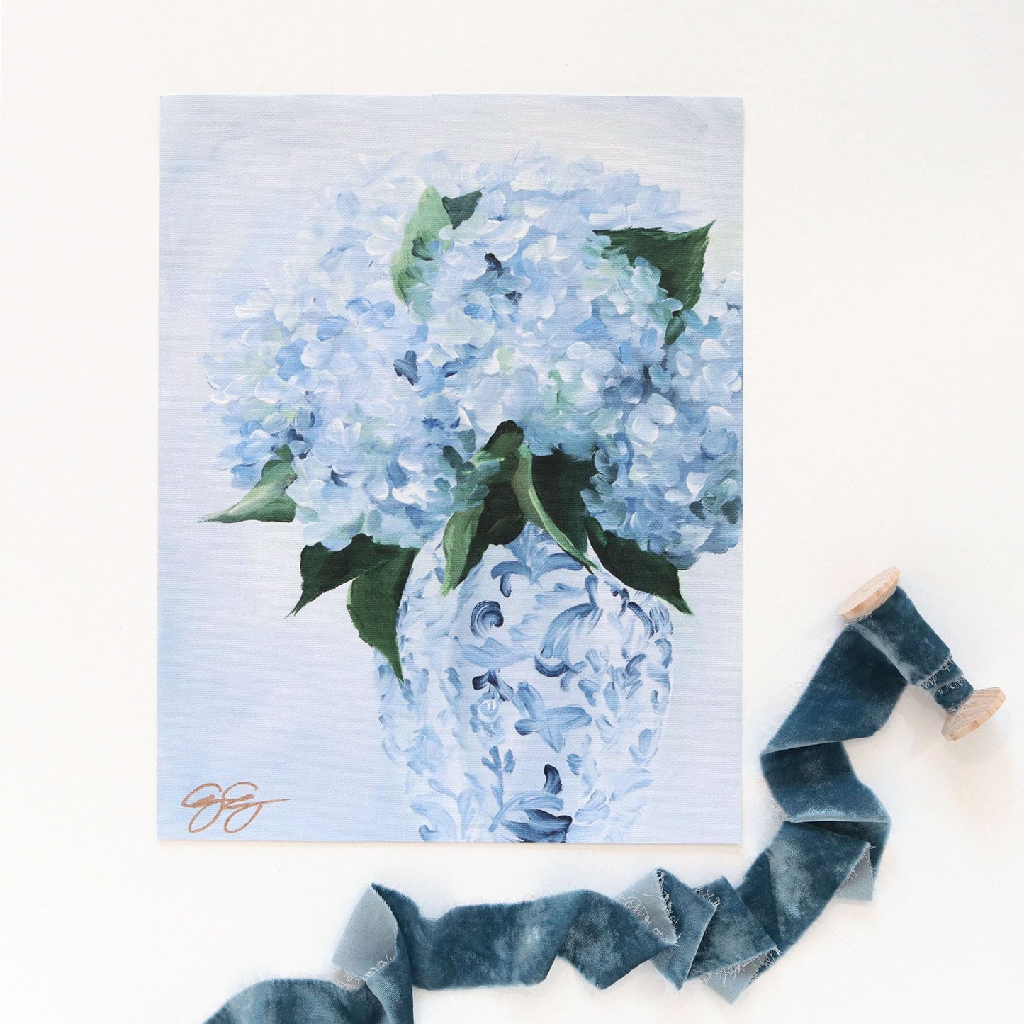 Quiet Grace, a fine art print on canvas