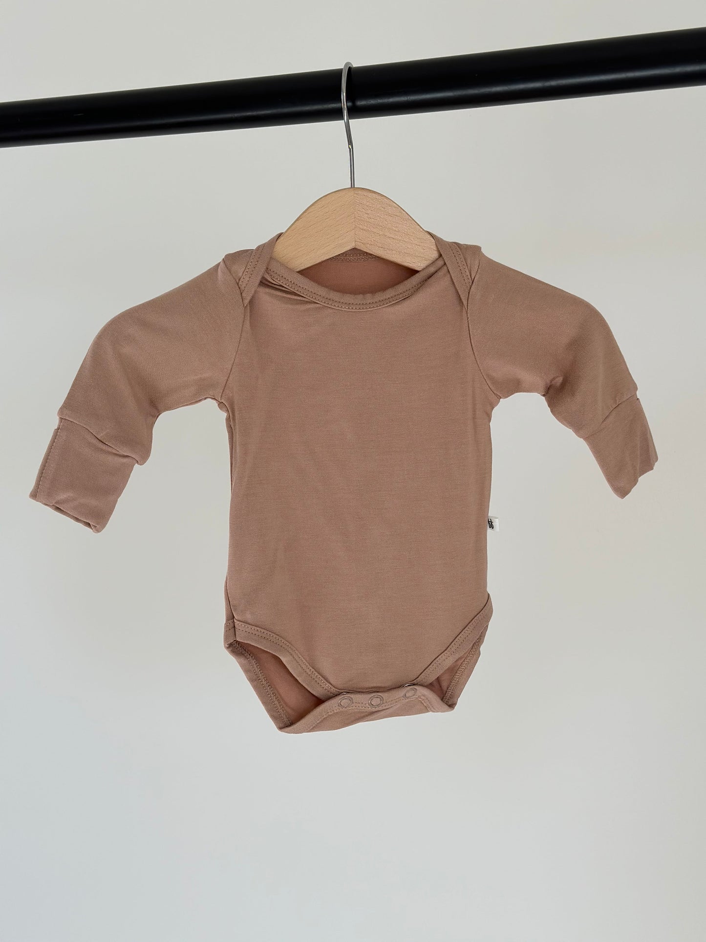 Toffee | Bamboo Long Sleeve Snap Suit