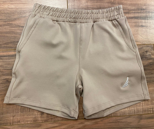 Performance Khaki Shorts – Boys Activewear with Pockets