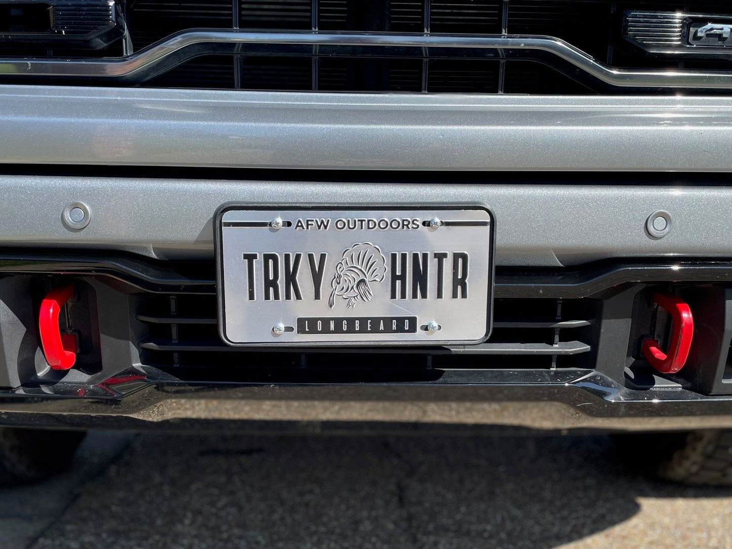 Turkey Hunter License Plate