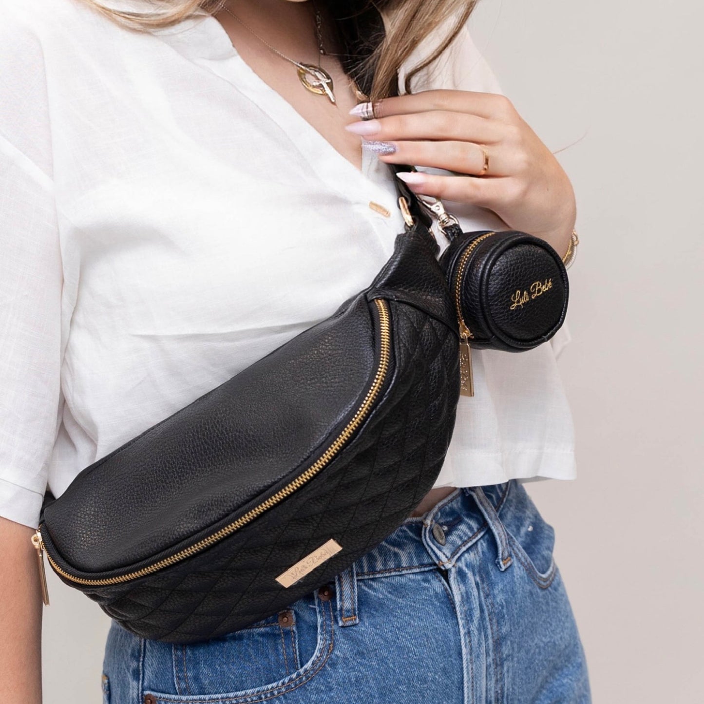 Monaco Sling Bag | Ebony Black