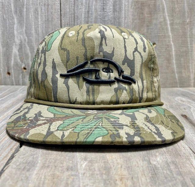 Old Rope Hat Mossy Oak Greenleaf w- 3D AF Waterfowl Logo