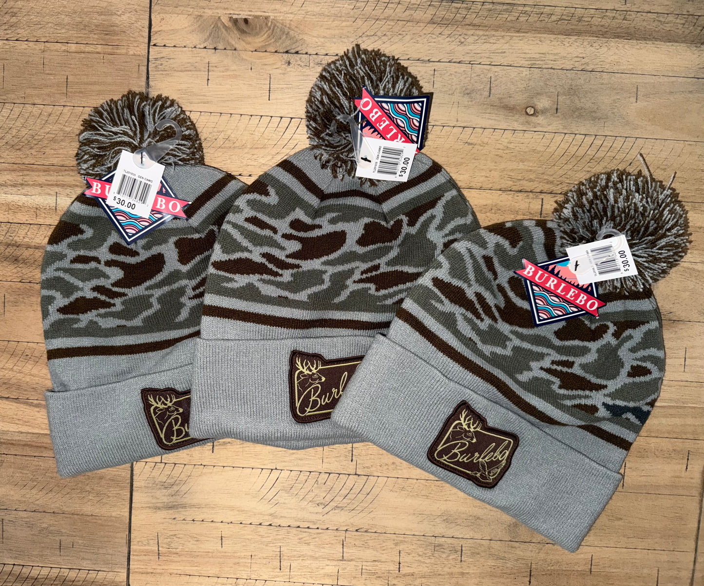 Burlebo Camo Beanie