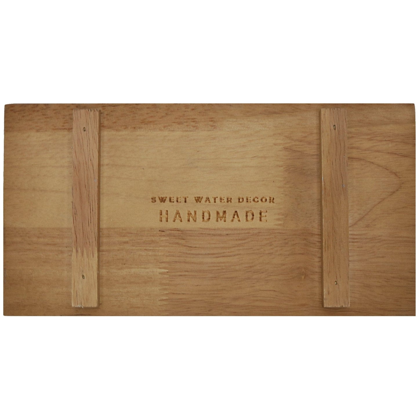 Natural Rectangular Wood Tray