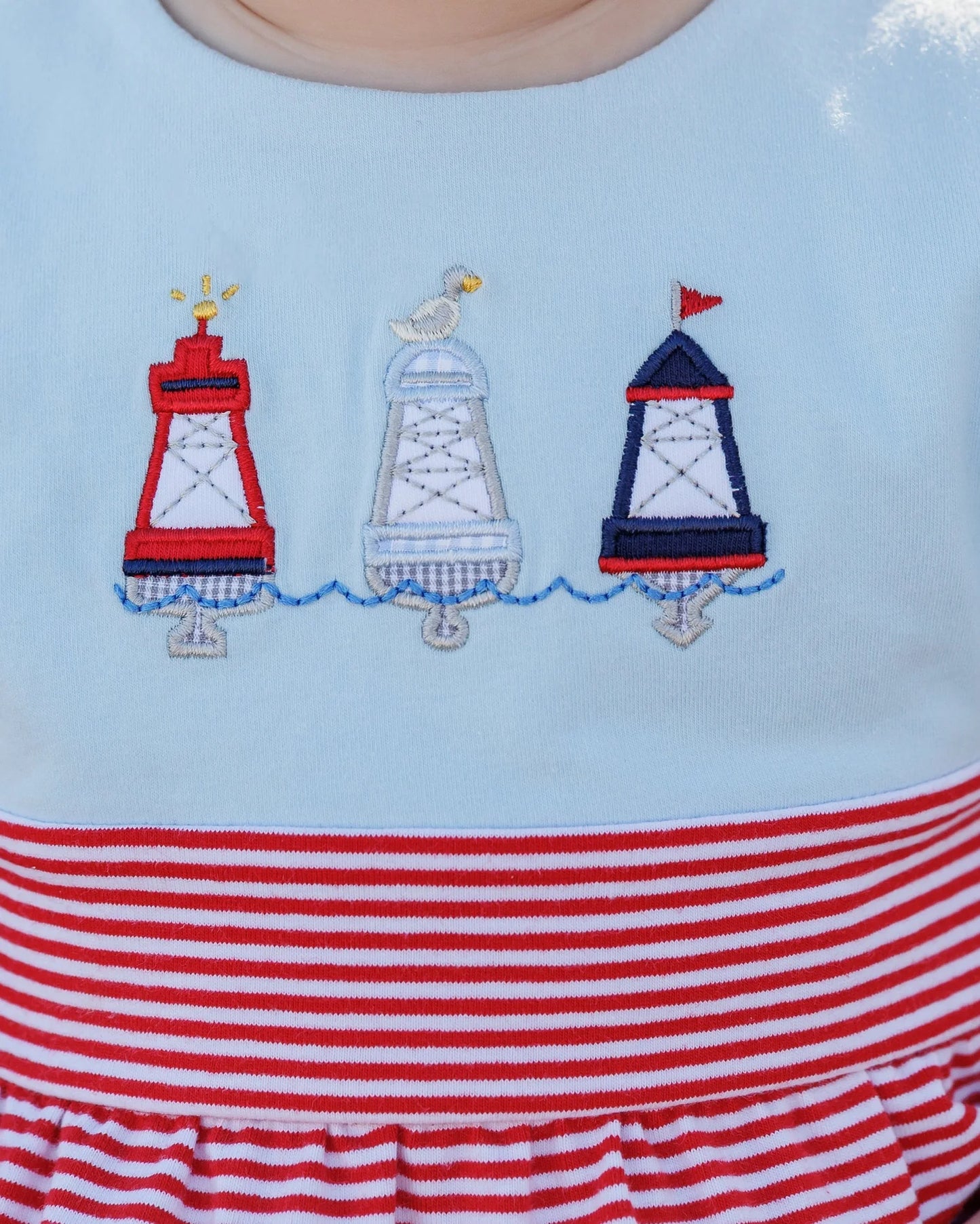 Red, White, and Buoy Boys Benjamin Bubble