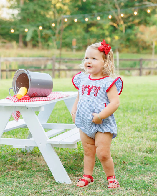 Jellybean Girls Bayou Boil Pocket Romper