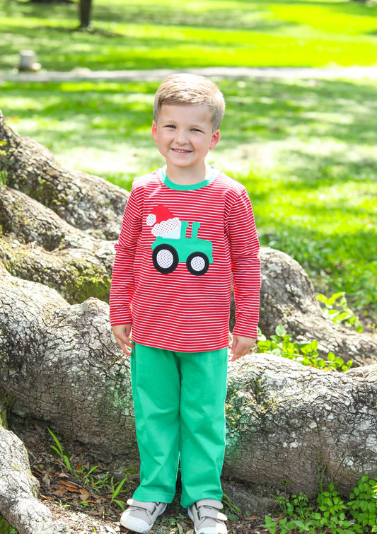 Jellybean Jolly Tractor Boys Pants Set